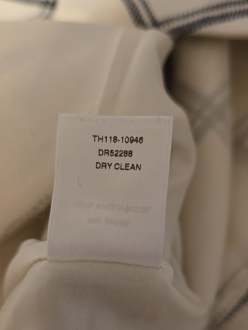 🐑Vnt  Pendleton Wool Windowpane Plaid Lined Pants Size 12 Made in USA - Picture 15 of 16